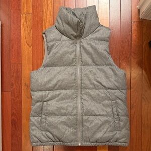 Gray Puffer Vest